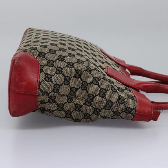 GUCCI GG Supreme Tote Bag Beige Red Gold 002 119 - Picture 4 of 16